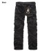 2019 High Quality Men's Cargo Pants Casual Loose Multi Pocket Military Pants Long Trousers for Men Camo Joggers Plus Size 28-40