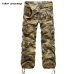 2019 High Quality Men's Cargo Pants Casual Loose Multi Pocket Military Pants Long Trousers for Men Camo Joggers Plus Size 28-40