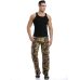 2019 High Quality Men's Cargo Pants Casual Loose Multi Pocket Military Pants Long Trousers for Men Camo Joggers Plus Size 28-40