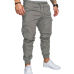 2019 Hot Fashion Mens Skinny Fit Straight Leg Trousers Men Casual Pencil Jogger Cargo Pants With Pockets M-XXXL