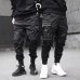 2019 Men Multi-pocket Harem Hip Pop Pants Trousers Streetwear Sweatpants Hombre Male Casual Fashion Cargo Pants Men Jogger Pants