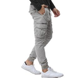 2019 Mens Camouflage Tactical Cargo Pants Men Joggers Boost Military Casual Cotton Pants Hip Hop Ribbon Male army Trousers 38