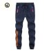 2019 New Fashion Tracksuit Bottoms Mens Casual Pants Cotton Sweatpants Mens Joggers Striped Pants Gyms Clothing Plus Size 5XL