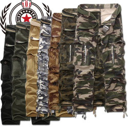 2019 New Military Cargo Pants Men Camouflage Tactical Casual Cotton Casual Trousers Men Pantalon Hombre