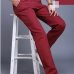 2019 Spring Summer New Casual Pants Men Cotton Slim Fit Chinos Fashion Trousers Male Brand Clothing Plus Size 8 colour C43