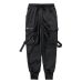 April MOMO 2019  Men Multi-pocket Harem Hip Pop Pants Trousers Streetwear Sweatpants Hombre Male Casual Fashion Cargo Pants Men