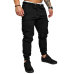 Autumn Men Pants Hip Hop Harem Joggers Pants 2019 New Male Trousers Mens Joggers Solid Multi-pocket Pants Sweatpants M-4XL