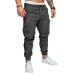 Autumn Men Pants Hip Hop Harem Joggers Pants 2019 New Male Trousers Mens Joggers Solid Multi-pocket Pants Sweatpants M-4XL