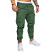 Autumn Men Pants Hip Hop Harem Joggers Pants 2019 New Male Trousers Mens Joggers Solid Multi-pocket Pants Sweatpants M-4XL