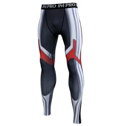 Avengers 4 Endgame Quantum War 3D Printed Pattern Compression Tights Pants Men 2019 Sweatpants Skinny Leggings Trousers Male