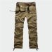 BOLUBAO New Men Cargo Pants Men Multi Pockets Pants Military Camouflage Track Pants Trousers Mens Elastic Waist Pant