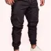 Brand Male New Fashion 2018 Slim Solid Color Pocket Decoration Men Casual Pants Man Trousers Designer Mens Joggers