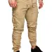 Brand Male New Fashion 2018 Slim Solid Color Pocket Decoration Men Casual Pants Man Trousers Designer Mens Joggers