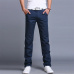 Fashion Men Business Casual Pants Cotton Slim Straight Trousers Spring Summer Long Pants -MX8