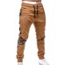 HEFLASHOR Thin Summer Men Camouflage Casual Pants Patchwork Sweatpants Male Cargo Pants Multi-pocket Sportwear Mens Joggers