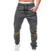 HEFLASHOR Thin Summer Men Camouflage Casual Pants Patchwork Sweatpants Male Cargo Pants Multi-pocket Sportwear Mens Joggers