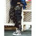 Hip Hip Streetwear Men's Camouflage Joggers Pants 2019 Men Ribbons Cotton Cargo Pant Trousers Elastic Waist Harem Pant Men WJ216