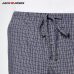 JackJones Men's Cotton Homewear Check Drawstring Pants Menswear Men Slim Fit Fashion Trousers Male Brand Clothing E|2183HC502