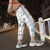 KUANGNAN Reflective Streetwear Pants Men Jogger Ankle-Length Harem Pants Men Clothes 2018 Joggers Trousers Men Pants Casual XXL