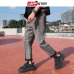 LAPPSTER Streetwear Yellow Plaid Pants Men Joggers 2019 Man Casual Straight Harem Pants Men Korean Hip Hop Track Pants Plus Size