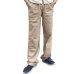 Litthing New Top quality Men's Summer Casual Pants Natural Cotton Linen Trousers White Linen Elastic Waist Straight Men's Pant