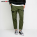 MLMR Men's 100% Cotton Korean-style Printing Casual Trousers Slim Fit Pants Mens Cargo Pants 2019 Brand New Winter 218314507