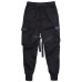 Men Multi-pocket Elastic Waist Design Harem Pant Men Streetwear Punk Hip Hop Casual Trousers Joggers Male Dancing Pant GW013