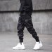 Men Multi-pocket Elastic Waist Design Harem Pant Men Streetwear Punk Hip Hop Casual Trousers Joggers Male Dancing Pant GW013