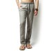 Men Pants Linen Drawstring Flax Pants Straight Full Length solid Linen Cotton Home Men's Trousers Fashion Pants Linen Size M-3XL