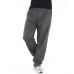 Men Plus Size Pants 6XL Solid Baggy Loose Elastic Pants Cotton Sweatpants Casual Pants Trousers Large Big Plus Size 5XL 6XL 7XL