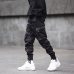 Men Ribbons Color Block Black Pocket Cargo Pants 2019 Harem Joggers Harajuku Sweatpant Hip Hop Trousers