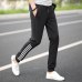 Men's Casual Pants 2019 Autumn Trousers Men Pants Slim Fit Sweatpants Cotton Jogger Striped Bodybuilding Gyms Pants Sportswear