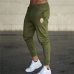 Mens Joggers Casual Pants Fitness Men Sportswear Tracksuit Bottoms Skinny Sweatpants Trousers gray Gyms Jogger Track Pants