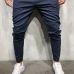 Men's Twill Fashion Jogger Pants 2018 New Stripe Urban Straight Casual Trousers Slim Fitness Long Pants S-3XL