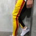 New Autumn Men Slim Fit Trousers Tracksuit Bottoms Stiped Skinny Joggers Long Sweat Pants