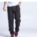 New Quickly Dry Breathable Exercise Pants Men Elastic Waist Men Active Pants Outside Trousers Sportwear Plus Size 3XL,PA095