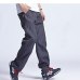 New Quickly Dry Breathable Exercise Pants Men Elastic Waist Men Active Pants Outside Trousers Sportwear Plus Size 3XL,PA095