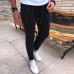 New Striped Pencil Pants Mens 2019 Casual Drawstring Trousers Male Street Fashion Breathable All-match Trousers