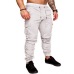 Oeak Men Pants Hip  Joggers Pants 2019 New Male Trousers Men Solid Multi-pocket Pants Sweatpants