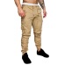 Oeak Men Pants Hip  Joggers Pants 2019 New Male Trousers Men Solid Multi-pocket Pants Sweatpants