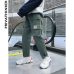 Privathinker Men Vintage Cargo Pants 2018 Mens Hiphop Khaki Pockets Joggers Pants Male Korean Fashion Sweatpants Winter Overalls