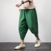 Punk Street Star Male Cross Pants Low Rise Lantern Pants Men Ultralarge Harem print Pants Hiphop Jogger Trousers harem pants