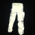 Reflective Pants Men 2017 Brand Hip Hop Dance Fluorescent Trousers Casual Harajuku Night Sporting Jogger Pants Gray