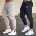 SJ Gyms Men Pants Cotton 2018 Track Pants Joggers Sweatpants Casual Sweat Pants