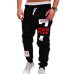 Shujin Men Sweatpants Brand Joggers Pant 2019 Male Loose Casual Cotton Hip Pop Letter Print Trousers Tracksuit Bottoms Pants