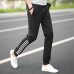 Spring Summer Mens Pants Fashion Skinny Sweatpants Mens Joggers Striped Slim Fitted Pants Gyms Clothing Plus Size 5XL Harem Pant