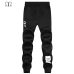 Spring Summer Mens Pants Fashion Skinny Sweatpants Mens Joggers Striped Slim Fitted Pants Gyms Clothing Plus Size 5XL Harem Pant