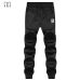 Spring Summer Mens Pants Fashion Skinny Sweatpants Mens Joggers Striped Slim Fitted Pants Gyms Clothing Plus Size 5XL Harem Pant