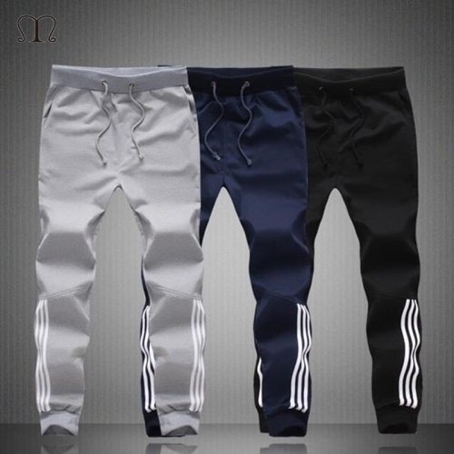 Spring Summer Mens Pants Fashion Skinny Sweatpants Mens Joggers Striped Slim Fitted Pants Gyms Clothing Plus Size 5XL Harem Pant