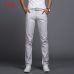 TANGYAXUAN New Design Casual Men pants Cotton Slim Pant Straight Trousers Fashion Business Solid Khaki Black Pants Men 28-38